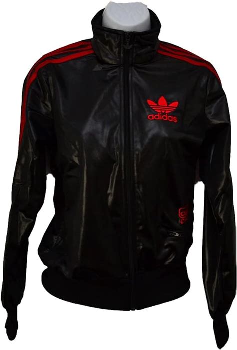 adidas chile 62 jacke rot